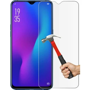 Oppo A73 Cam Ekran Koruyucu Temperli Cam Hopy