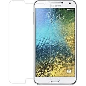 Samsung Galaxy E7 Cam Ekran Koruyucu Temperli Cam Hopy