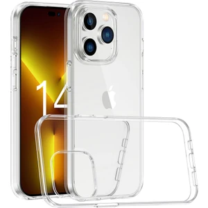 Apple iPhone 14 Pro Max Şeffaf Silikon Kapak Ince Hafif Voyo Kılıf