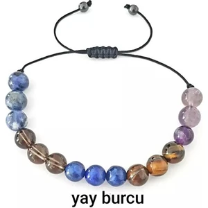 Hediye Ürün Al Yay Burcu Doğal Taş Bileklik