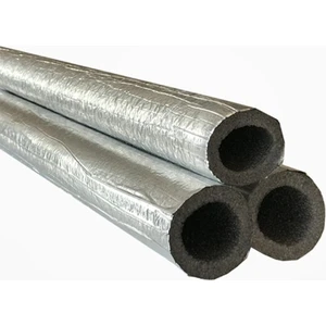 YGT Ambalaj 35/10 mm Polietilen Alüminyum Folyolu Izole Boru 2 Metre 1 Adet