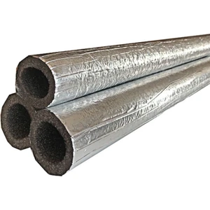 YGT Ambalaj 22/10 mm Polietilen Alüminyum Folyolu Izole Boru 2 Metre 1 Adet