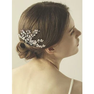 Bba New Trend Taraklı  Gelin Tacı,gelin Tokası,gelin Saç Aksesuarı Gelin Saç Pim