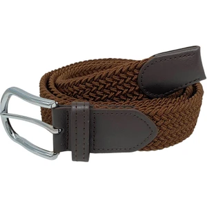 Kahverengi Elastik Esnek Unisex Örgü Kemer - 8500-9