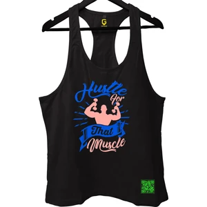 Top Glory Hustle Fitness Gym Tank Top Sporcu Atleti
