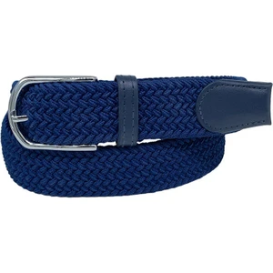 Lacivert Elastik Esnek Unisex Örgü Kemer - 8500-5