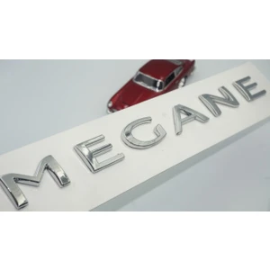 DK Tuning Renault Megane 3 2009-2016 Krom Abs 3m 3D Bagaj Yazı Logo
