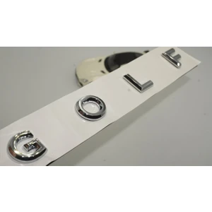 DK Tuning Volkswagen Golf Bagaj 3m 3D Yeni Nesil Krom Abs Yazı Logo Amblem