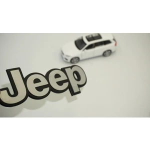 DK Tuning Jeep Kaput Bagaj Yeni Nesil 3m 3D Krom Metal Logo Amblem Arma