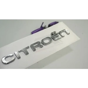 DK Tuning Citroen C4 C5 B7 Bagaj Krom Abs 3m 3D Yazı Logo Amblem