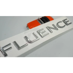 DK Tuning Renault Fluence Bagaj Krom Abs 3m 3D Yazı Logo Amblem