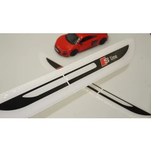 DK Tuning Audi A3 S Line Logo Yan Çamurluk 3m 3D Damla Silikon Yeni Nesil Logo Amblem