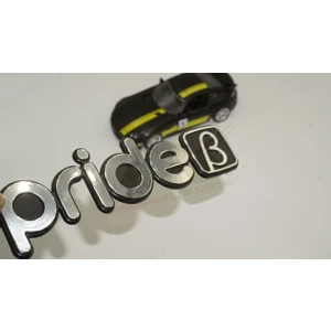 DK Tuning Kia Pride B Logo Bagaj 3m 3D Krom Abs Logo Amblem