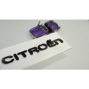 DK Tuning Citroen C4 C5 B7 Bagaj Parlak Siyah Abs 3m 3D Yazı Logo Amblem