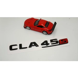 DK Tuning Cla 45S Bagaj Parlak Siyah Abs 3m 3D Yazı Logo