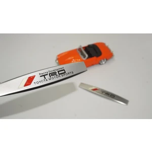 DK Tuning Trd Logo Yan Çamurluk 3m 3D Krom Metal Logo Amblem