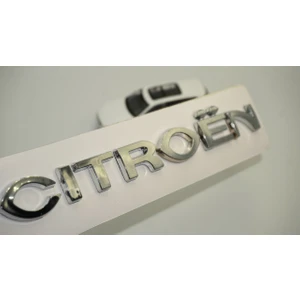 DK Tuning Citroen C4 C5 B7 Nemo Berlingo Bagaj Krom Abs 3m 3D Yazı Logo Amblem