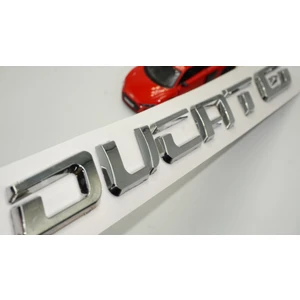 DK Tuning Fiat Ducato 3m 3D Bagaj Yazı Logo Amblem