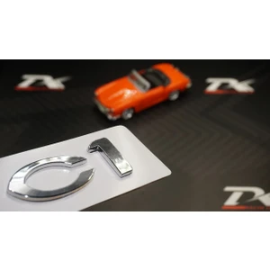 DK Tuning Citroen C1 2007-2011 Bagaj Krom Abs 3m 3D Yazı Logo Amblem