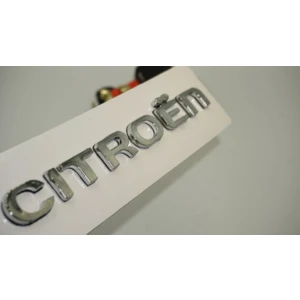 DK Tuning Citroen C4 C5 B7 Nemo Berlingo Bagaj Krom Abs 3m 3D Yazı Logo Amblem