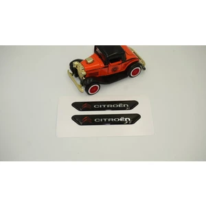 DK Tuning Citroen Logo C Elysee Çamurluk Yanı ve Ayna Metalize Damla Desen 3m Logo Arma