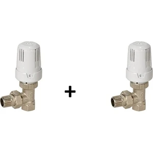 Eca 1/2 Köşe Termostatik Vana 2'li Paket