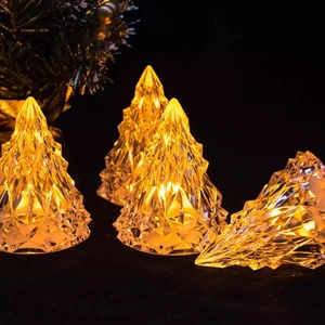 LED Noel Ağacı Çam Ağacı Mini Işıklı Çam Ağacı Işıklı Yılbaşı Ağacı Dekor Çam Ağacı LED Light Noel Tree