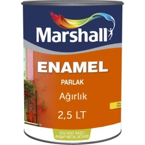 Enamel Parlak Sentetik Boya 2,5 Lt Açık Kahve
