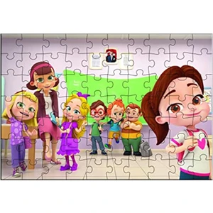Trt Çocuk Pırıl 4 YAPBOZ BİR ARADA 70'li, 54' LÜ, 35'Lİ,VE 24'LÜ Puzzle