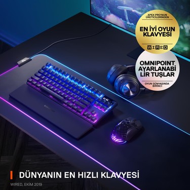 Steelseries Apex Pro Tkl Wireless (2023) Mekanik Oyuncu Fiyatı
