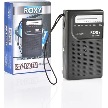 Roxy RXY-150FM Cep Radyosu - Deprem Çantasına