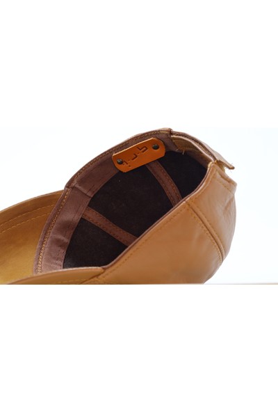 G.R.I. Unisex %100 Hakiki Deri El Yapımı Şapka