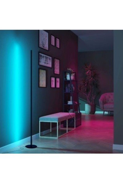 Bluedıgıtal LED Full Rgb 256 Renk Dekoratif Lambader -Led Lamba Işık Sistemi