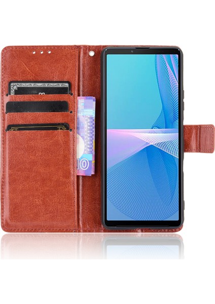 Sony Xperia 10 Telefon Kılıfı - Kahverengi (Yurt Dışından) indirimleri