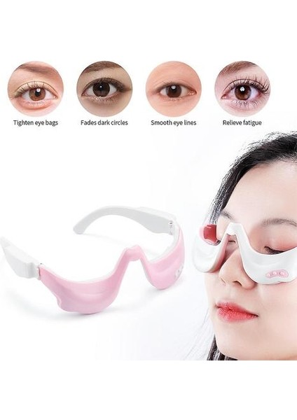 3D Ems Mikro-Akım Darbe Gözü Rahat Masaj Isıtma Tedavisi (Yurt Dışından)