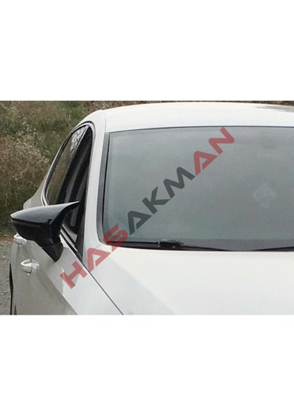 Seat Ibiza 5 Batman Yarasa Ayna Kapağı Piano Black 2017 2018 2019 2020 2021 Uyumlu