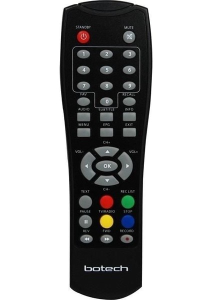 Kumanda 874 KR0106 ERU0231-BOTECH PİKO106,AKİWA 2011