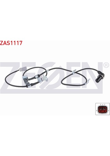 Ford Ranger 2006-2011 Abs Sensörü Arka Sol 6M342C216BB|4883075
