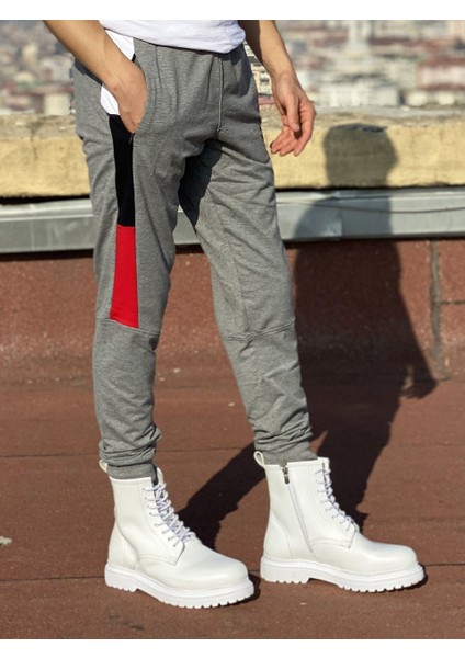 Armand Erkek Gri Jogger Eşofman Altı