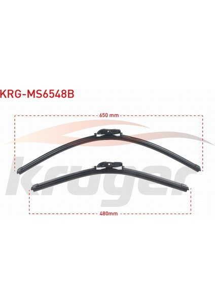 Bmw Serısı 5 (G30) Araç Bazlı Silecek Seti 650-480MM 61612408631|61612358552