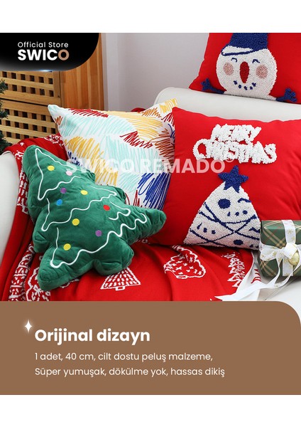Yılbaşı Ağacı Peluş Oyuncak 40 cm. (Yurt Dışından)