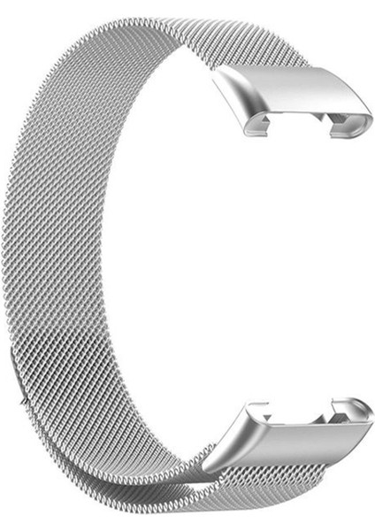 Xiaomi Mi Band 7 Pro Için Mıknatıslı Metal Kordon Kayış - KY58