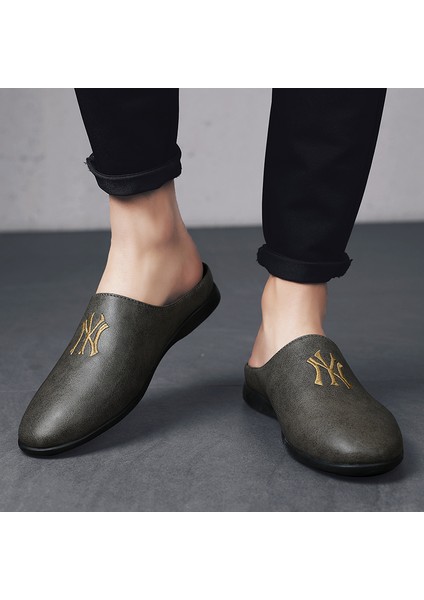 Erkek Rahat Slip-On Yarım Loafer Terlik (Yurt Dışından) fırsatları
