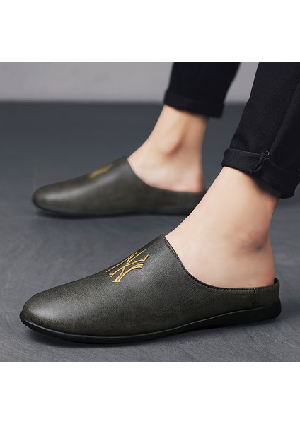 Erkek Rahat Slip-On Yarım Loafer Terlik (Yurt Dışından) indirimleri
