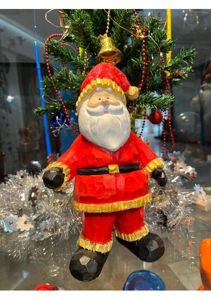 Noel Baba Heykel Biblo Obje Yolbaşı Yeni Yıl Dekorasyon Ev Ofis modelleri