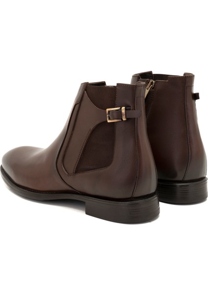 Delmar Kahve Erkek Deri Bot indirimleri