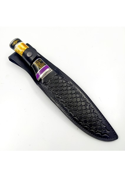 El Yapımı Geyik Boynuzu Kabzeli Kamp Bıçağı , Koleksiyon Bıçağı , Bowie Bıçak , Bushcraft Bıçak , Av Bıçağı indirimleri