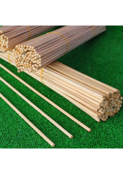 Ahşap Çıta Çubuk Kayın Kavela 10 mm Yivsiz 120 cm 10 Ad
