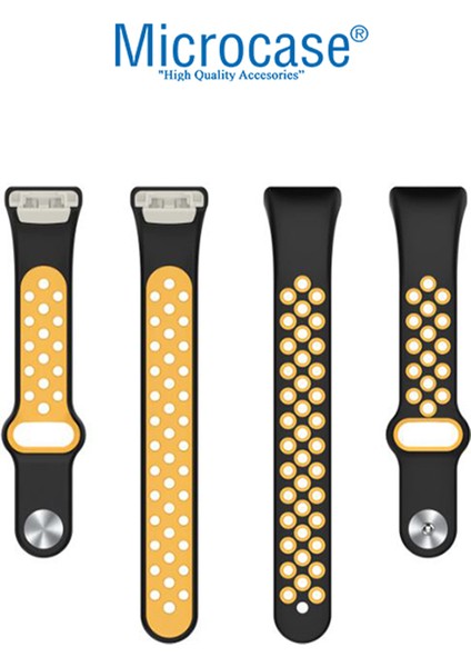 Huawei Band 6 / Honor Band 6 Için Delikli Silikon Kordon Kayış - KY53 indirimleri