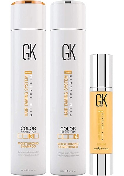 Global Keratin Mosteruizng Şampuan ve Saç Kremi 300 ml ve Argan Yağı 50 ml 3'lü Set